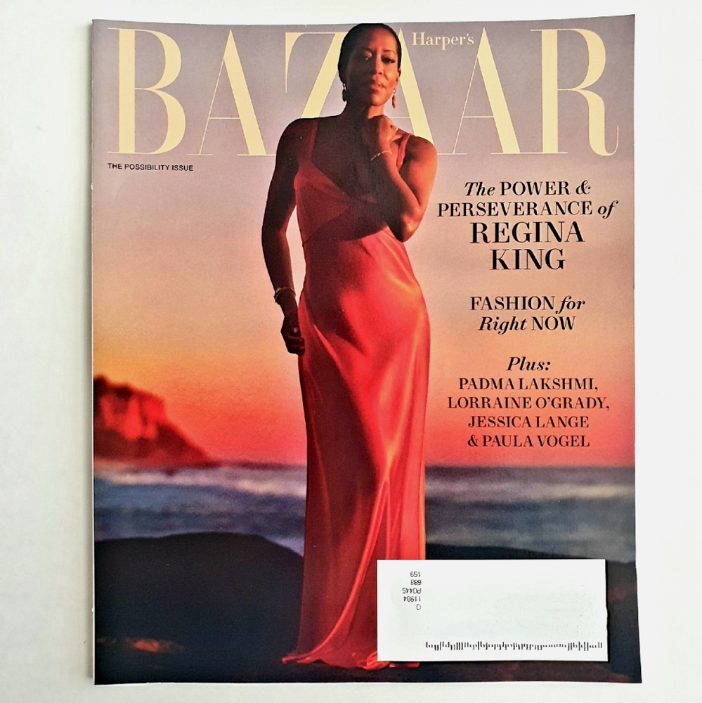 Harper's Bazaar April, 2024 Regina King The Possibility Issue.